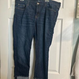 GAP Women's Dark Indigo Ankle Jeans
